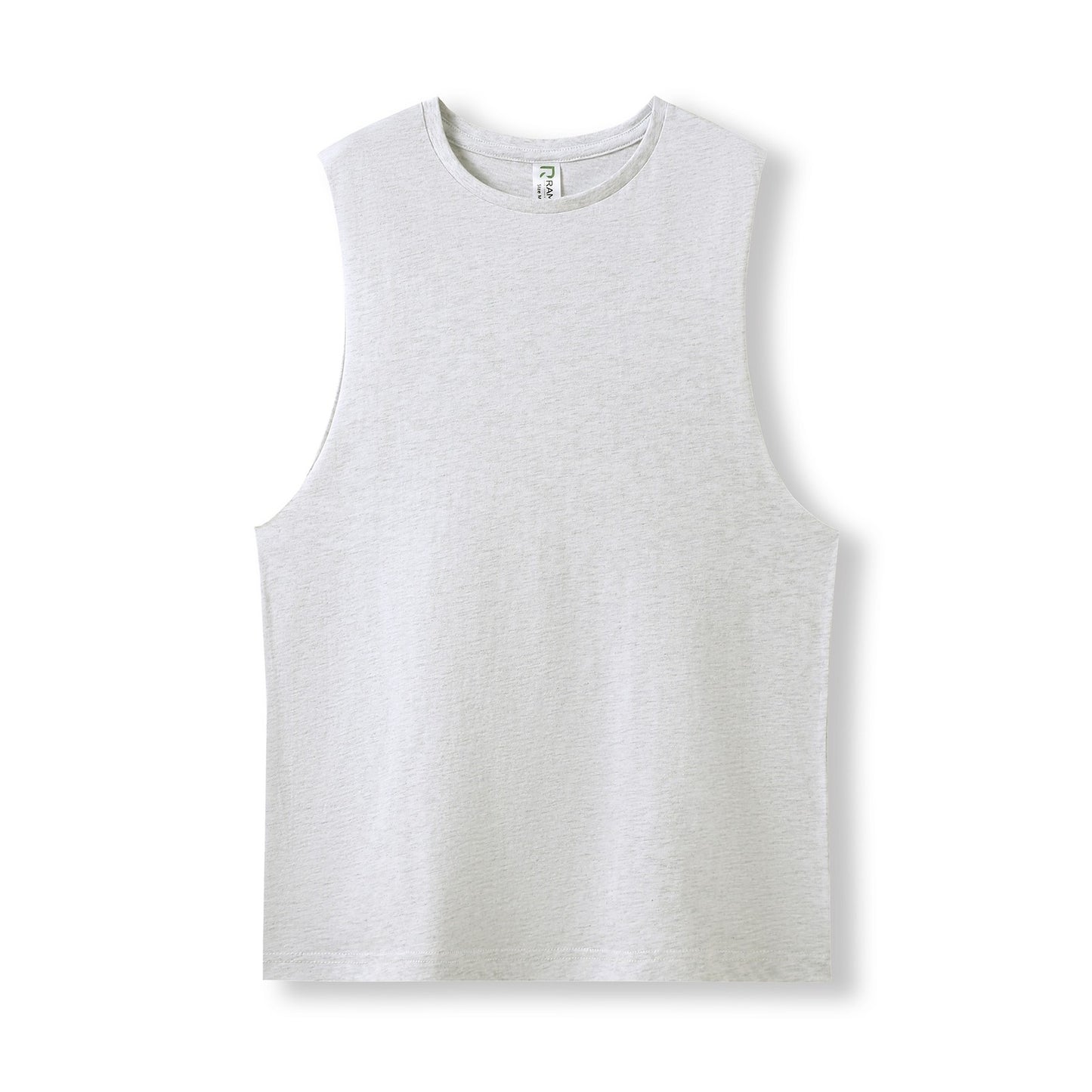 Women's combed cotton tank - Front Left Chest & Large Back Logo