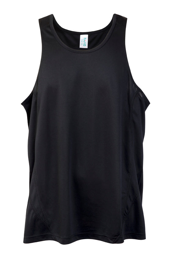 Mens Accelerator Cool Dry Singlet - Front Left Chest Logo