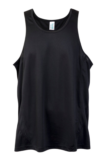 Mens Accelerator Cool Dry Singlet - Front Left Chest Logo
