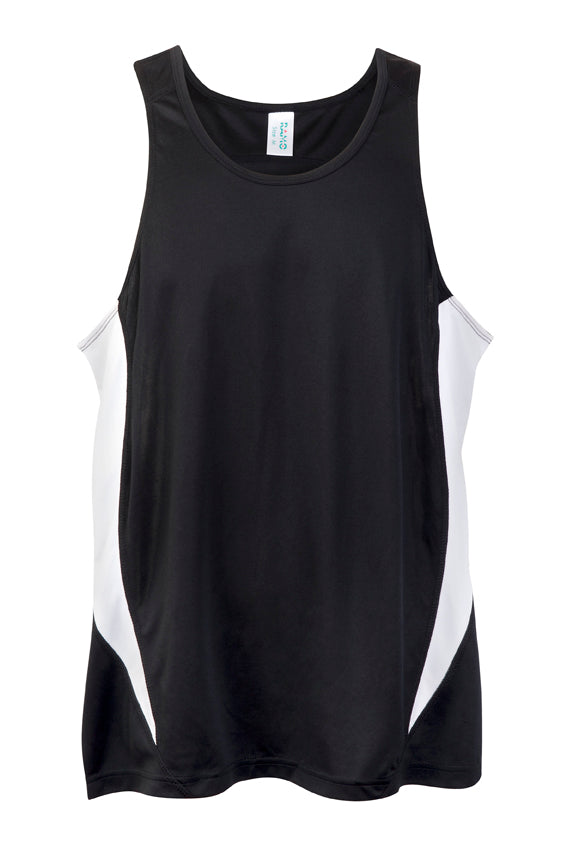 Mens Accelerator Cool Dry Singlet - Front Left Chest Logo