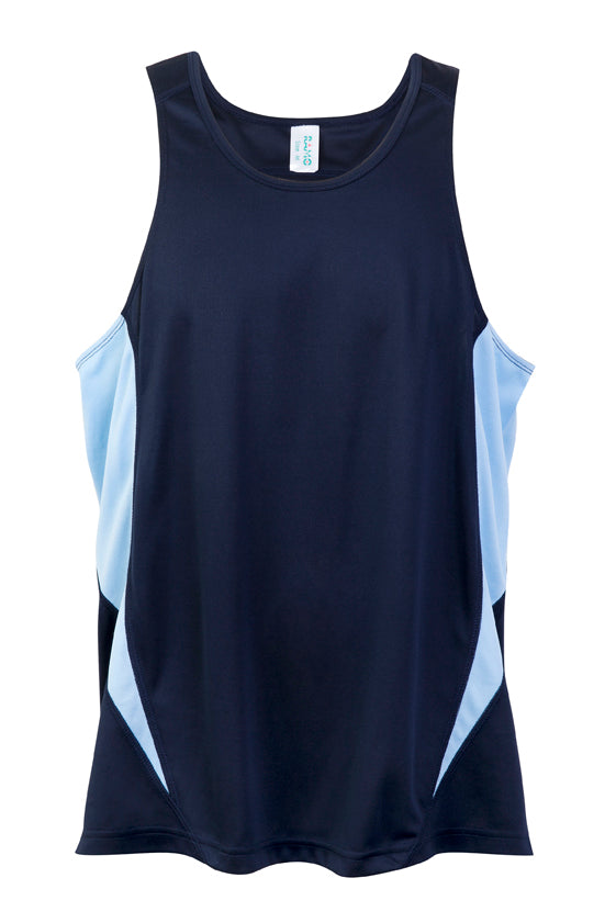 Mens Accelerator Cool Dry Singlet - Front Left Chest Logo