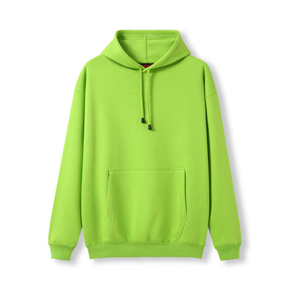 Unisex Kangaroo Pocket Hoodies - Front Left Chest & Large Back Logo