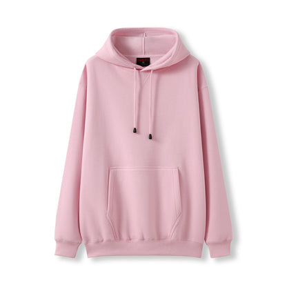 Unisex Kangaroo Pocket Hoodies - Front Left Chest & Large Back Logo