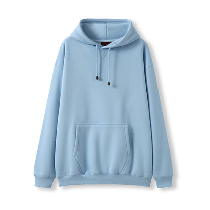 Unisex Kangaroo Pocket Hoodies - Front Left Chest & Large Back Logo